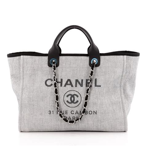 chanel fabric tote price|authentic chanel tote bag.